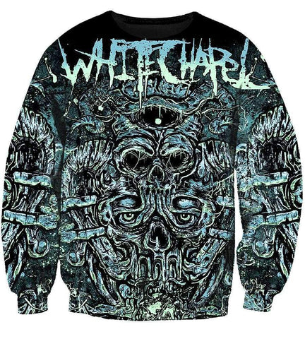 Image of Whitechapel Hoodies - Pullover Black Hoodie