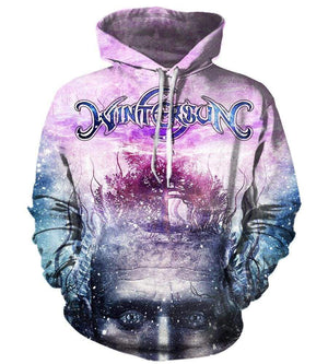 Wintersun Hoodies - Pullover Pink Hoodie